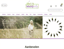 Tablet Screenshot of ecobeautyshop.nl